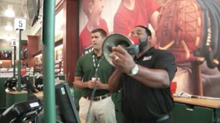 Dick's Sporting Goods Commercial With Jerome Bettis