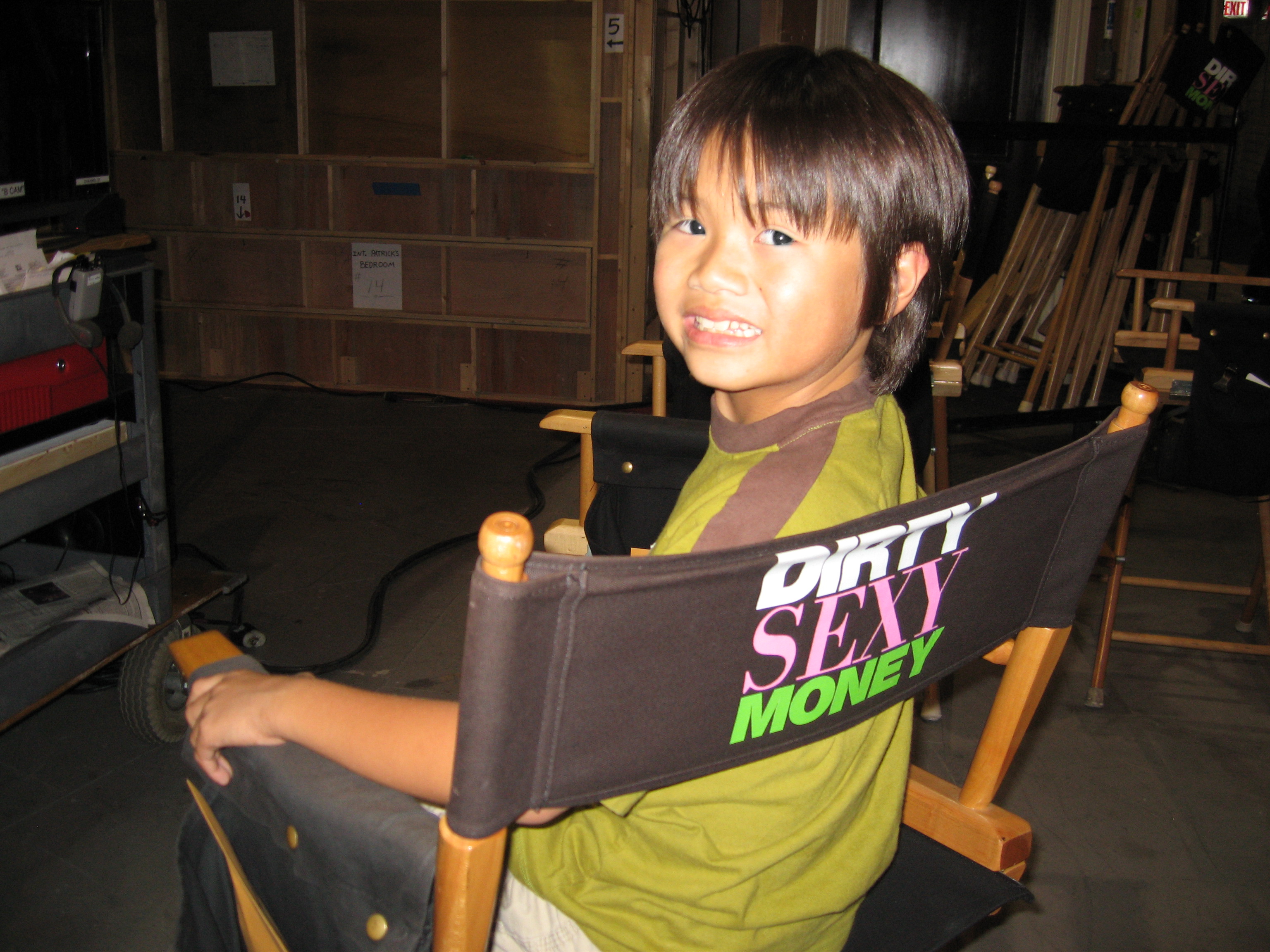 On ABC's Dirty Sexy Money set as Lucy Lui's character's younger brother, Justin.