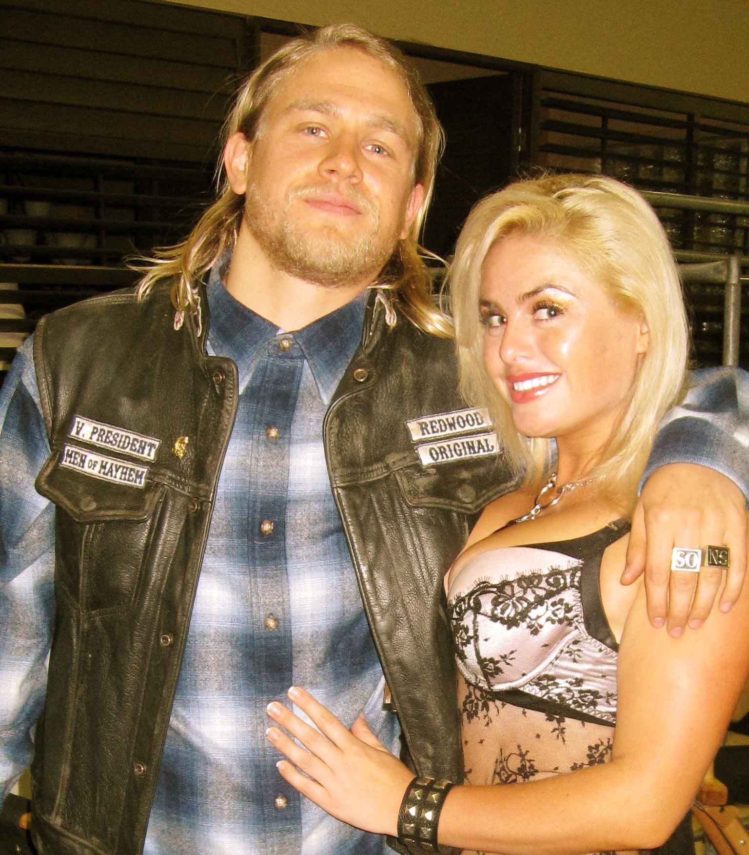 Carlie Hunnam & Tia Barr -Sons of Anarchy