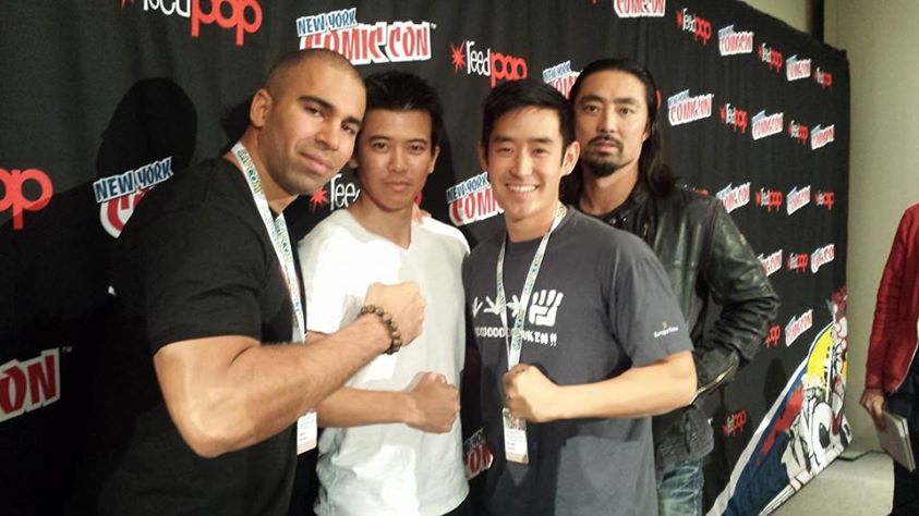 New York Comic-con 2014 at Capcom Panel with Joey Ansah, Mike Moh & Akira Koieyama