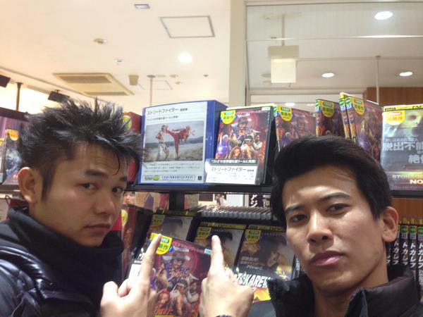 At Tower-Records in Shibuya, Tokyo with Jean-Paul Ly