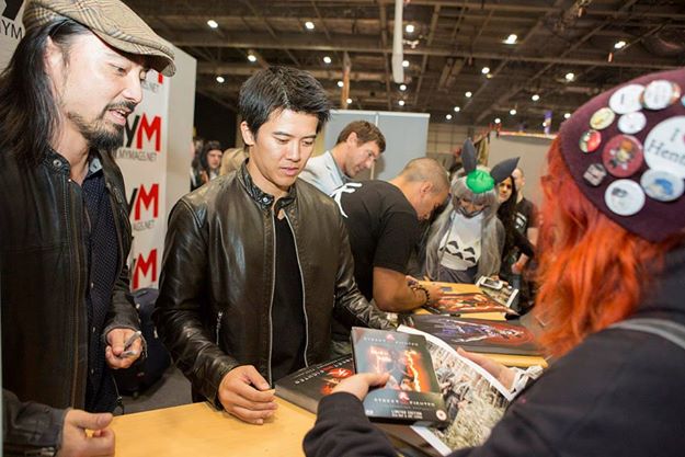 London Comic-con 2014 fall Signing Session