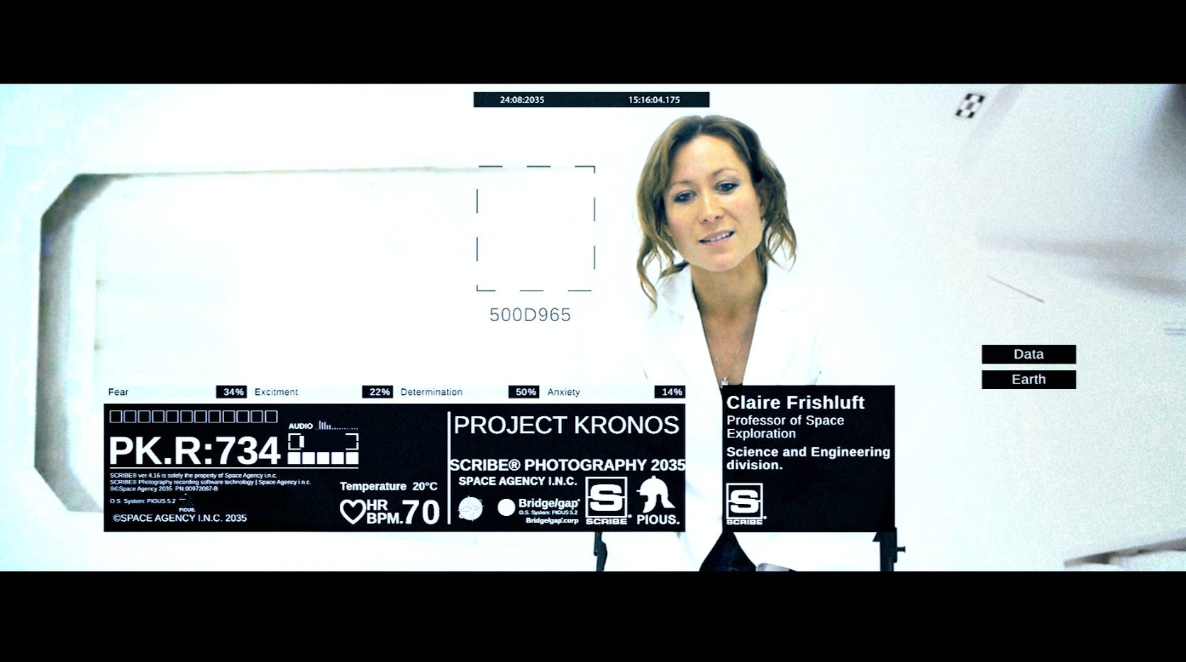 Janey Rockwood and Noeleen Comiskey in Project Kronos (2013)