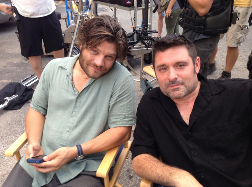 Jay R. Ferguson and Jay Sweet - On Location for 