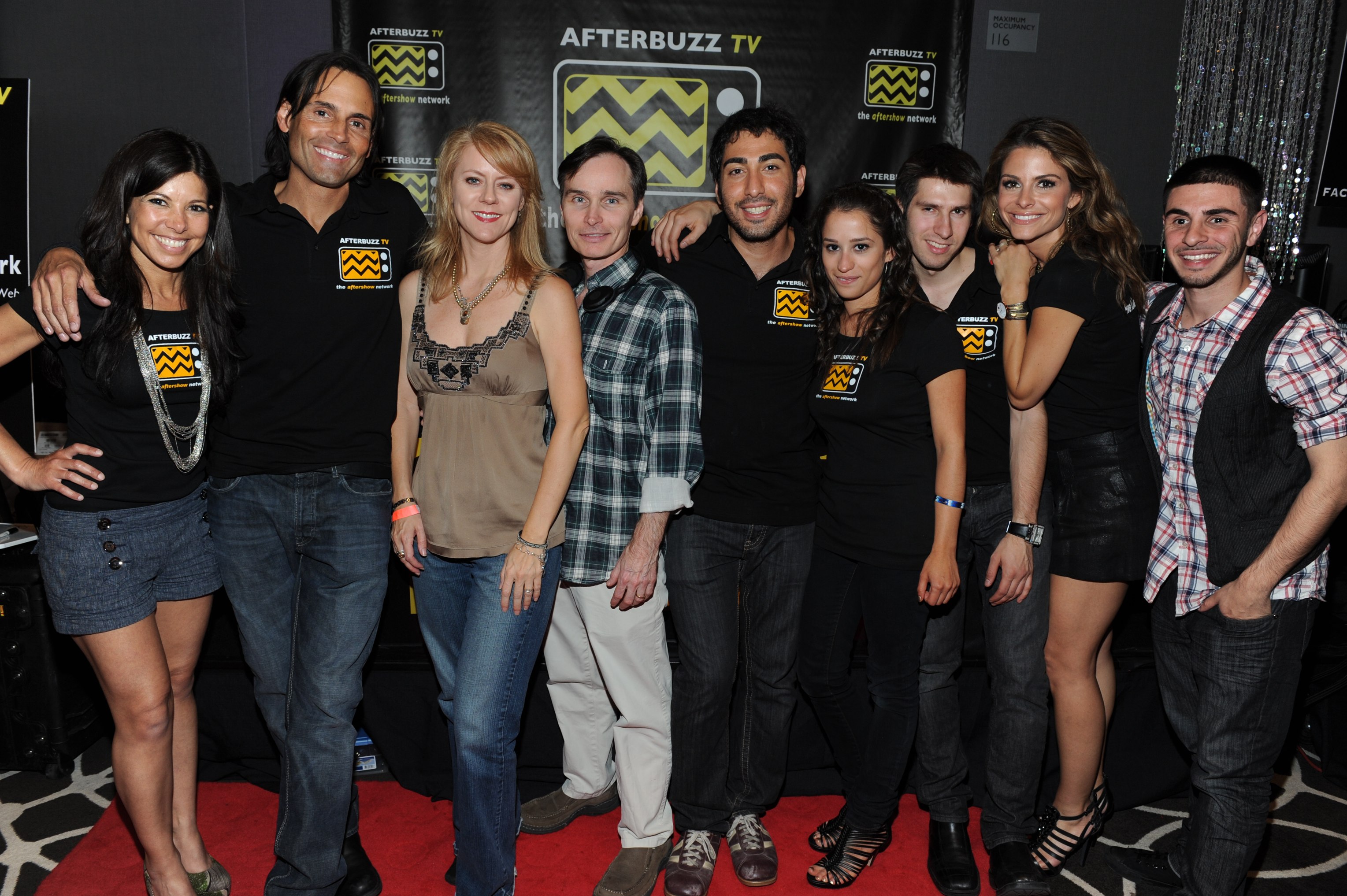 AfterbuzzTV MTV Style Lounge Hosts; and co-founder Maria Menounos