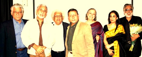 Om Puri, Naseeruddin Shah, Lord Desai, Pervaiz Alam, Mrs. Kamlesh Sharma, Monika Kapil Mohta, Jagmohan Mundhra