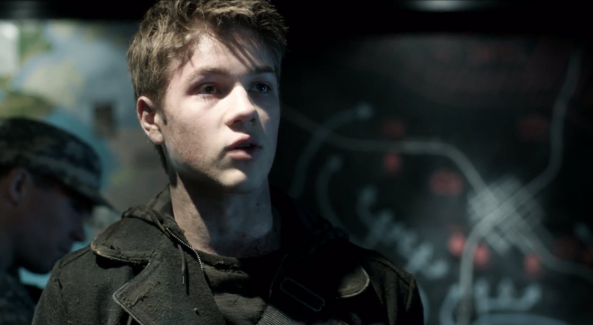 Connor Jessup as Ben Mason in the finale episode of the second season of 'Falling Skies'.
