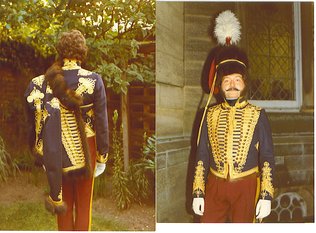 11th Hussar uniform c1840 constructed 1980