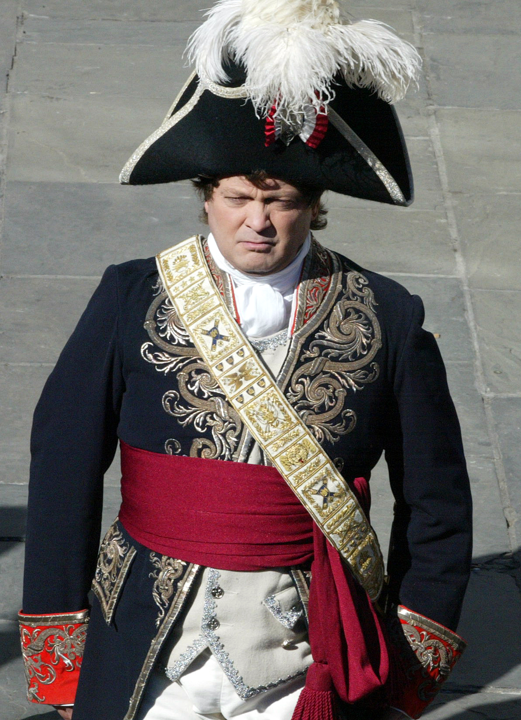 Costume design for French Governor Lausat. Louisiana Purchse 2003