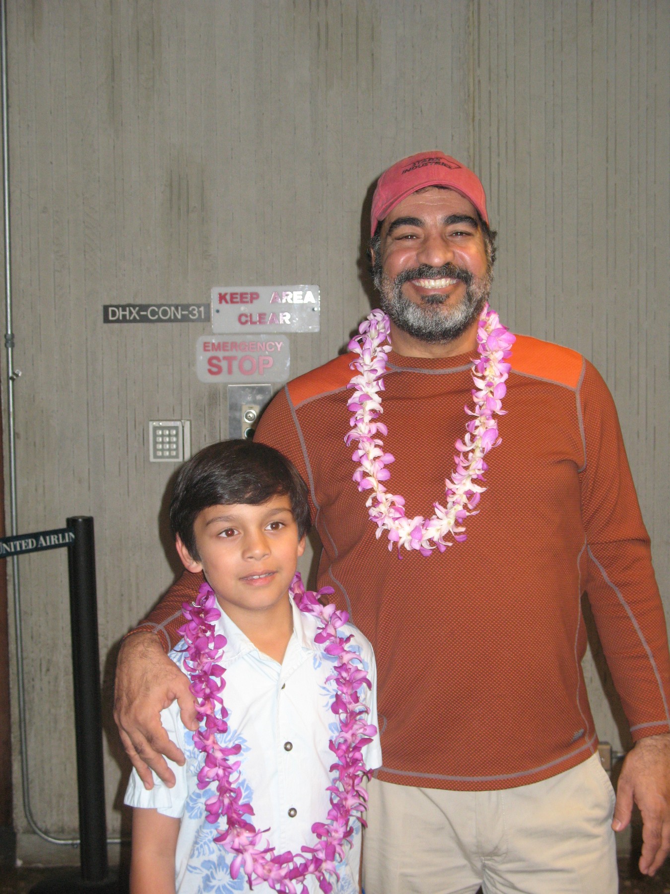 Landing in Oahu with actor Sayed Badreya to shoot 