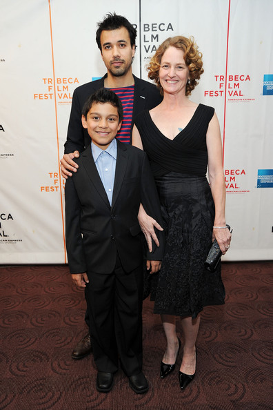 Anthony Keyvan with Melissa Leo & Phillip Rhys for the world premiere of 
