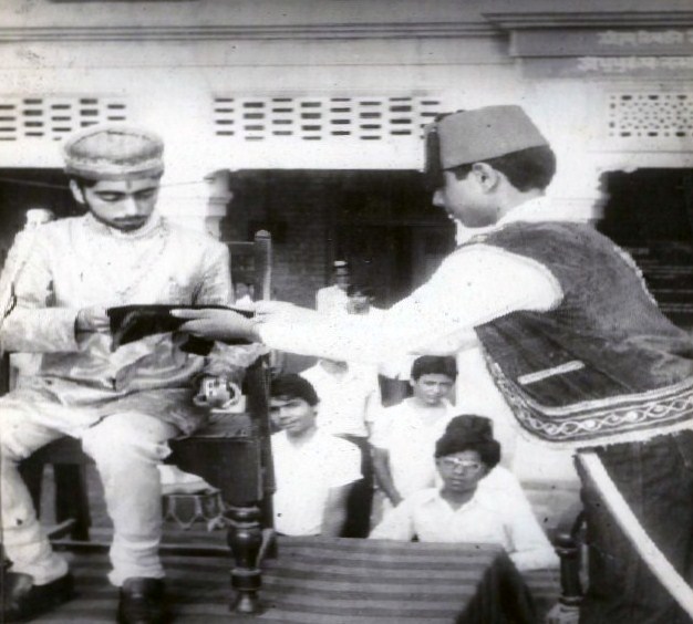 PLAYING KING HUMAYUN IN A PLAY 