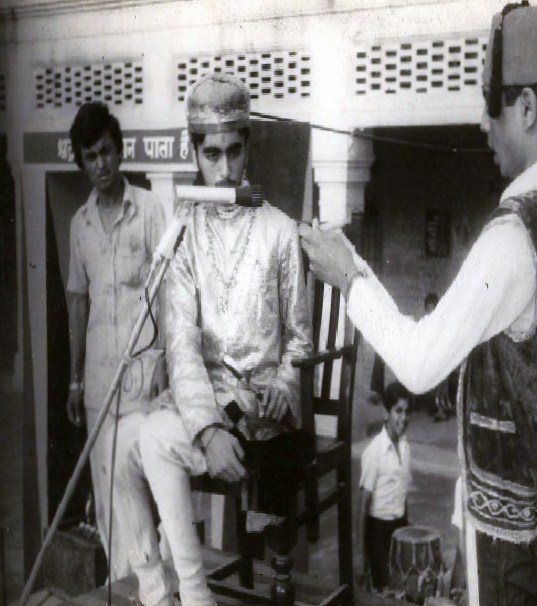 PLAYING KING HUMAYUN IN A PLAY 