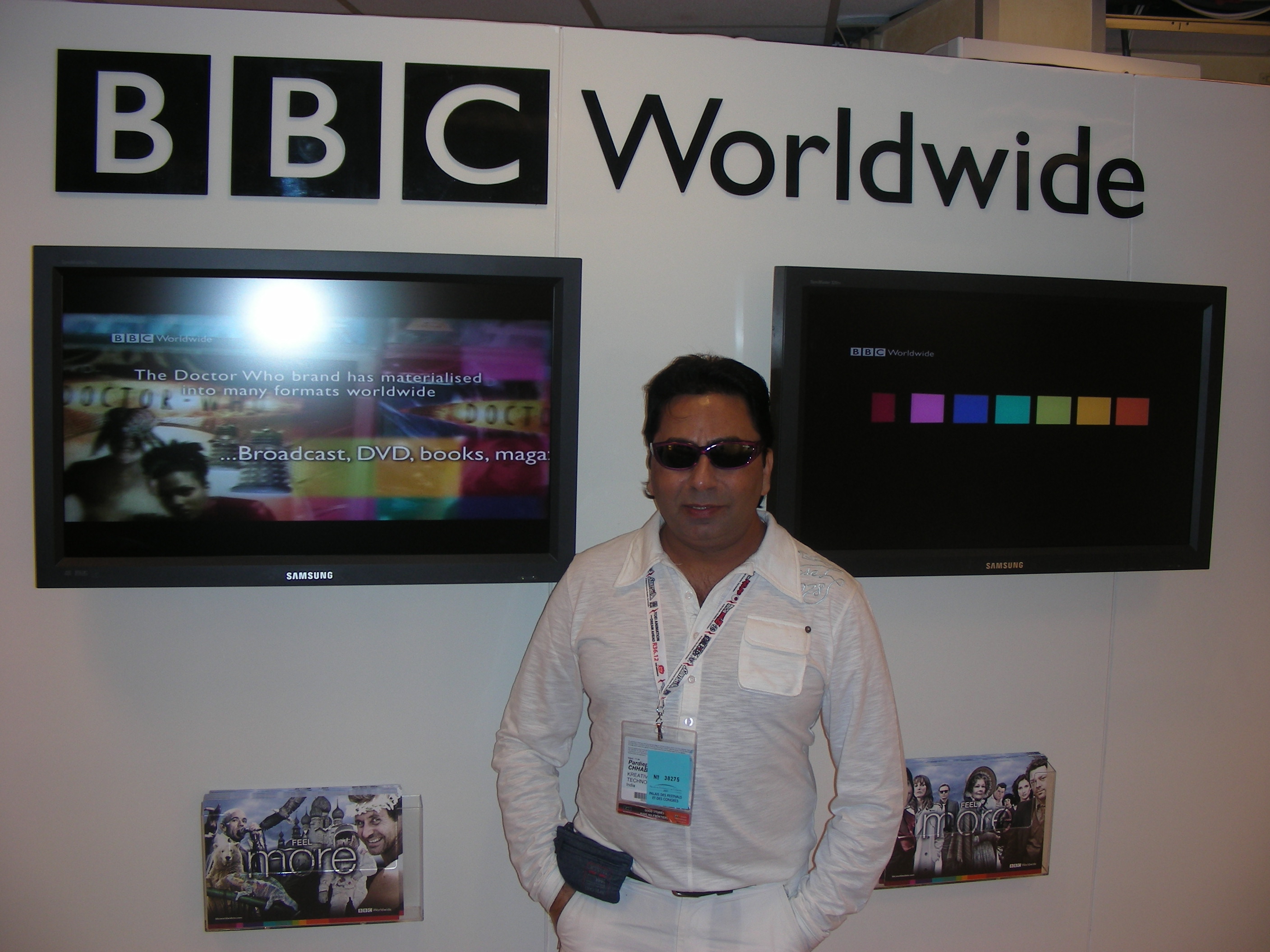 2007, 8th Oct; At BBC , Cannes, France