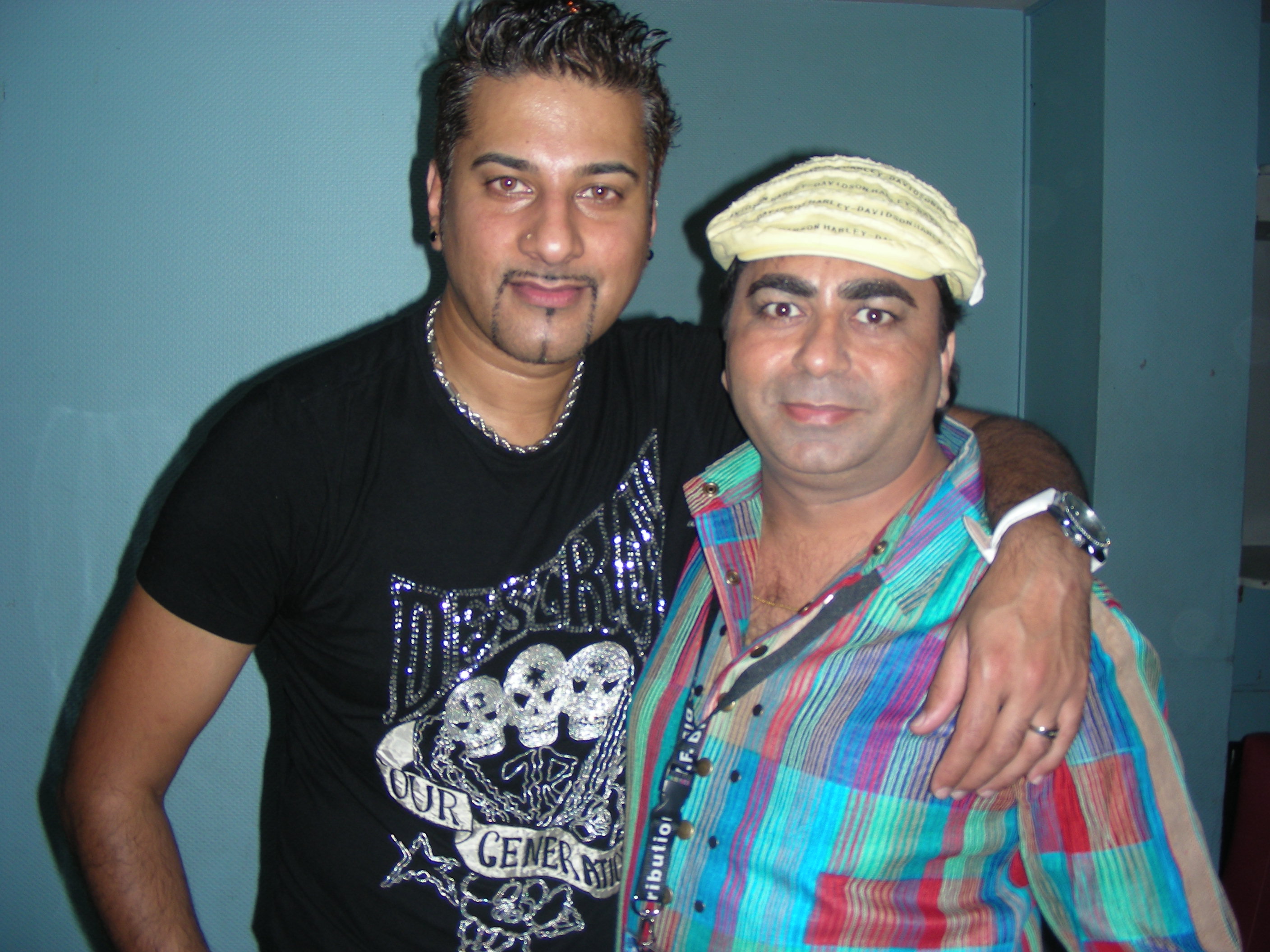 2007 Oct; 12th With Singer and Actor Bally Sagoo at Paris