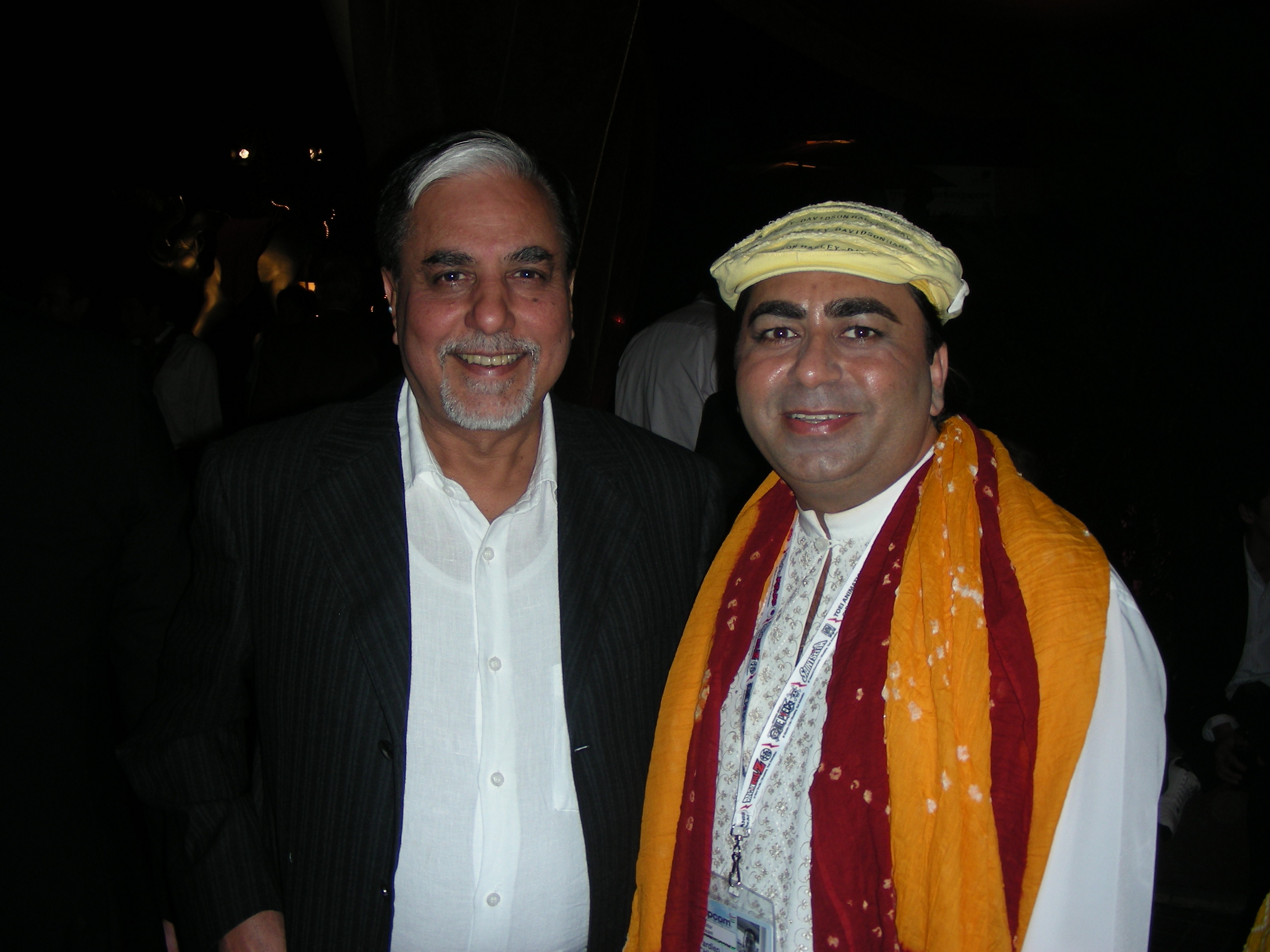 Oct 8, 2007, MIPCOM With ZEE group chaiman Subash Chandra At Cannes, France