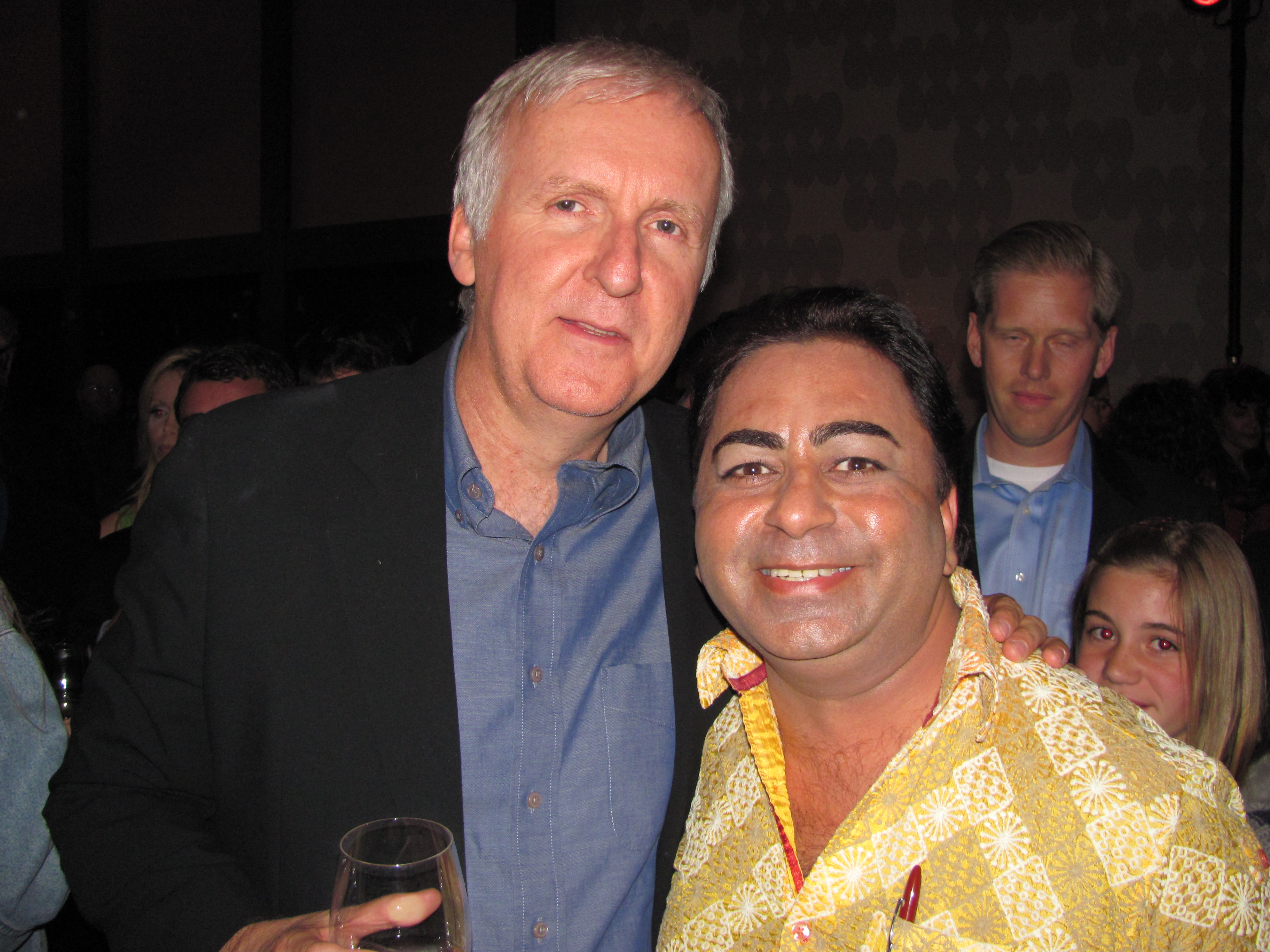 WITH HOLLYWOOD PRODUCER AND DIRECTOR JAMES CAMERON