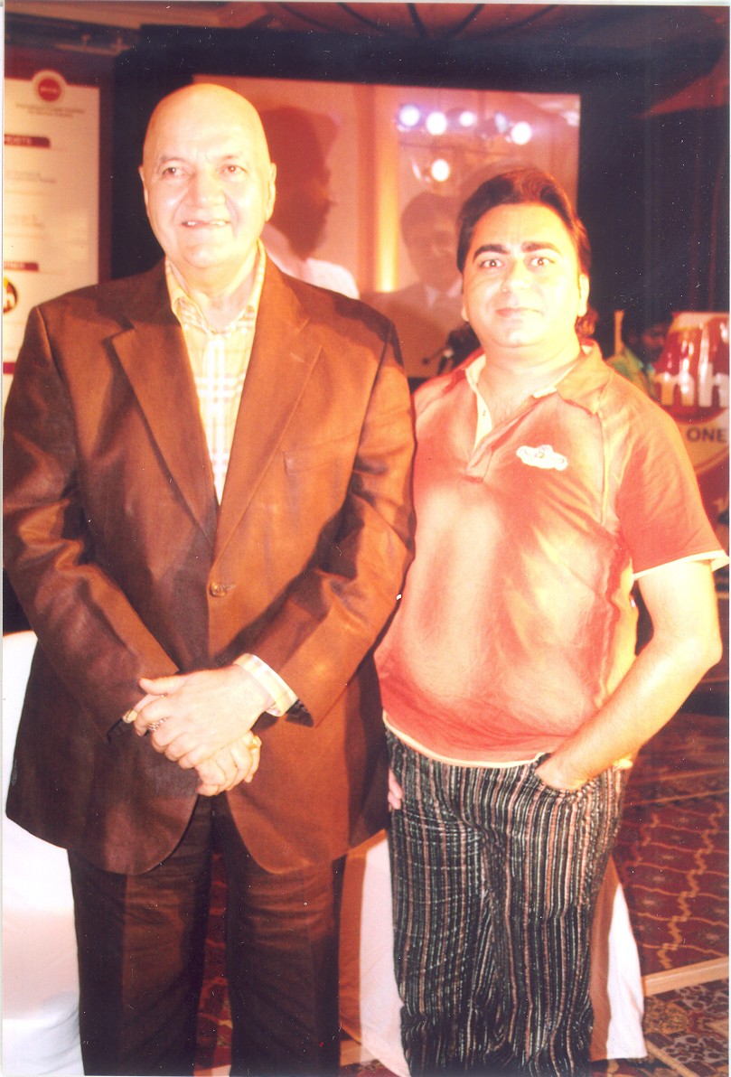 With Actor Prem Chopra