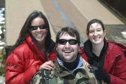 Actress Lauren Kelley, Actor/Director Brian Reed Garvin, And Make-Up specialist Jessica Hoffman on location for soon to be released feature film 