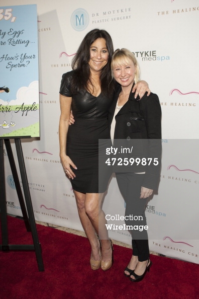 Actress/Writer Terri Apple with Writer/Director of The Fair Sarah Macanally