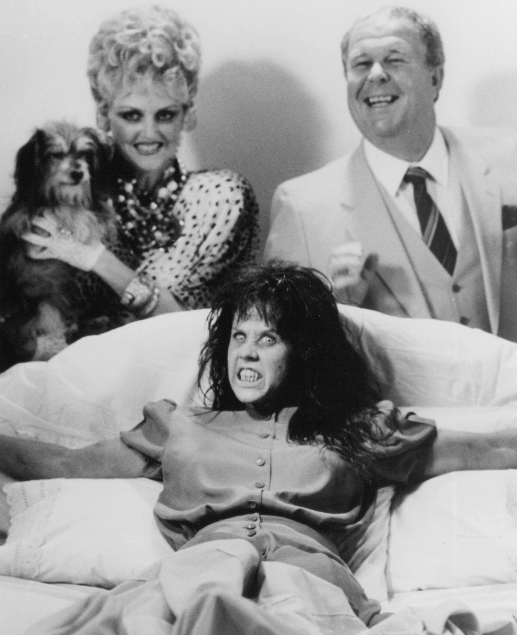 Still of Linda Blair, Ned Beatty and Lana Schwab in Repossessed (1990)