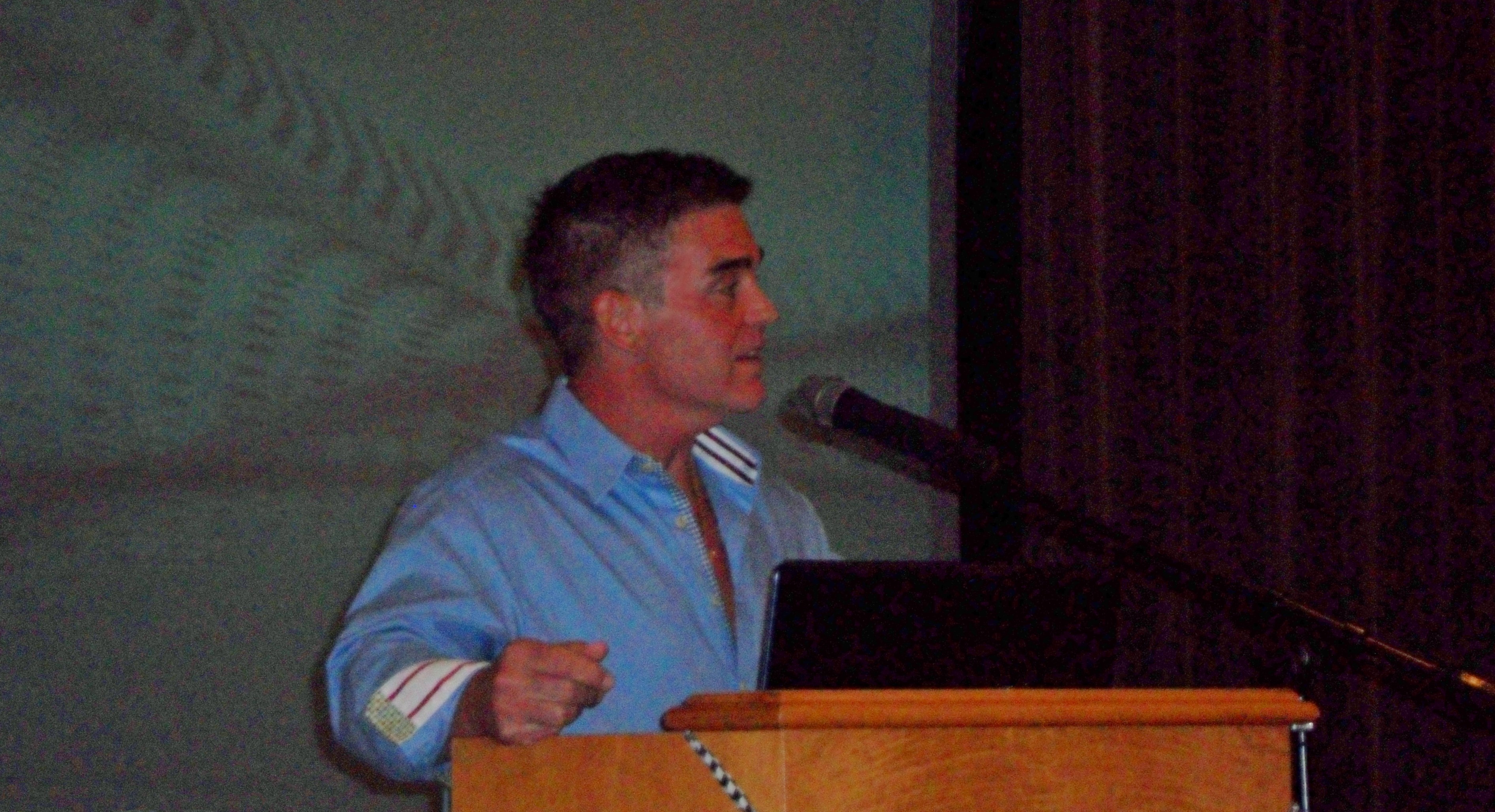 June 2014 - Keynote Speaker at The Villages Motor Racing Fan Club in Wildwood, FL