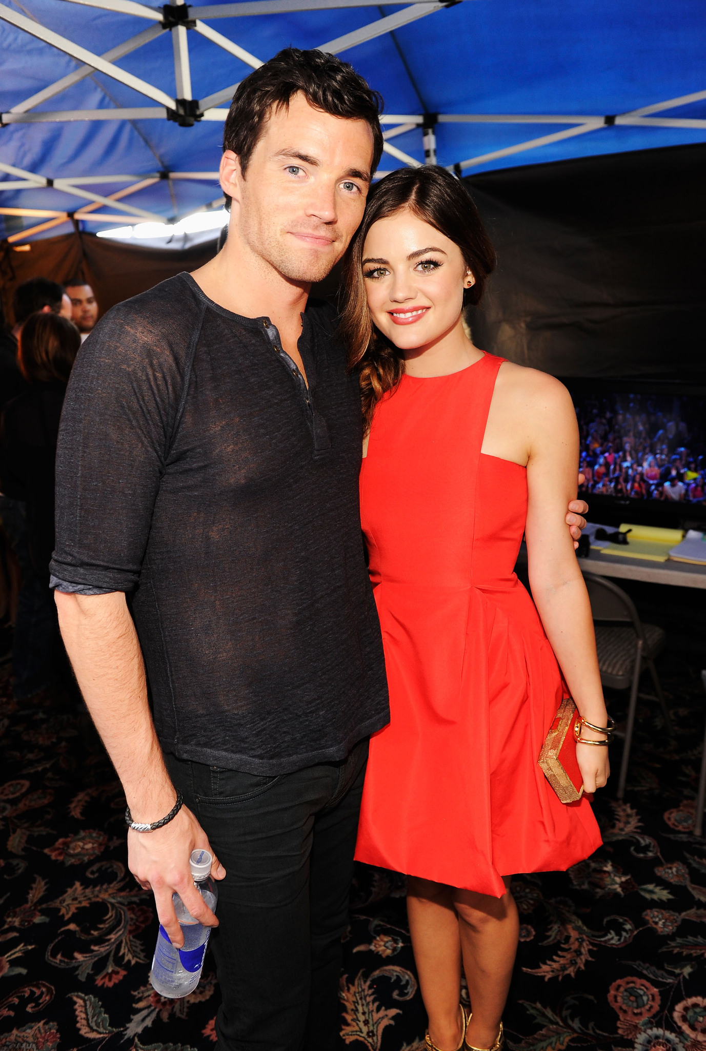 Lucy Hale and Ian Harding at event of Teen Choice Awards 2012 (2012)