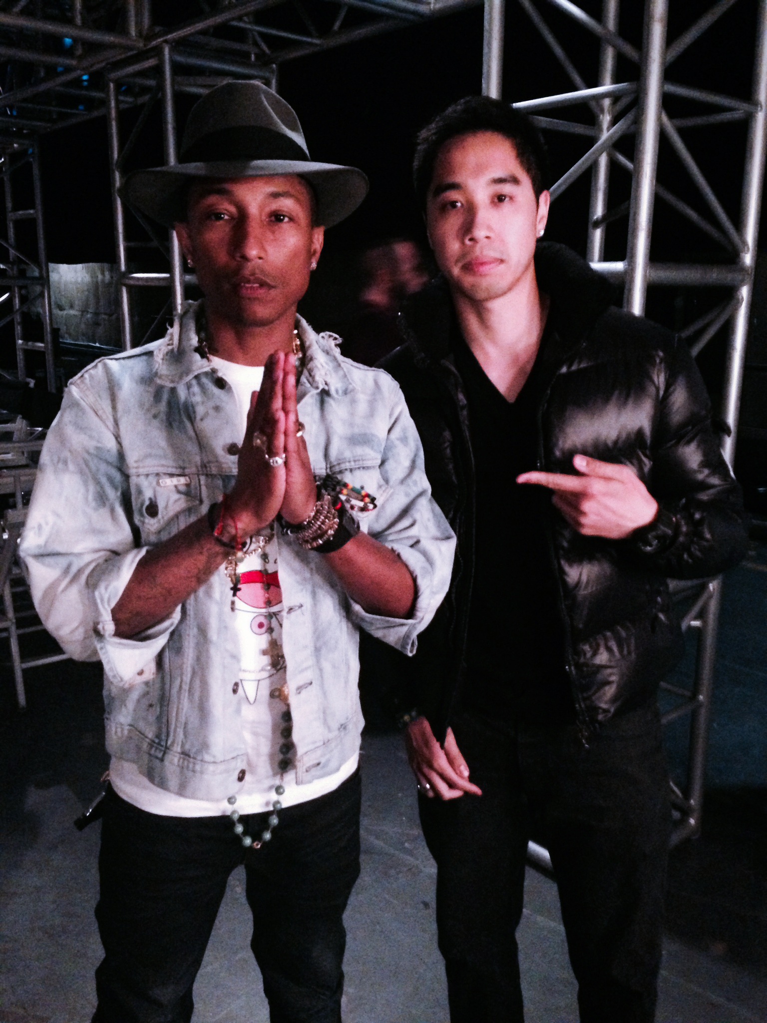Pharrell Williams and Steve Nguyen