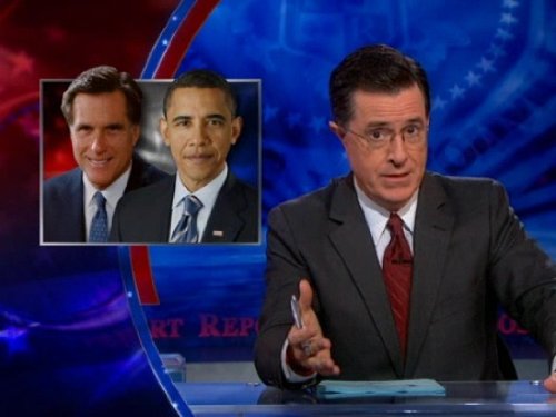 Still of Stephen Colbert in The Colbert Report (2005)