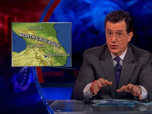 Still of Stephen Colbert in The Colbert Report (2005)