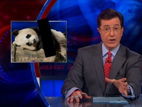 Still of Stephen Colbert in The Colbert Report (2005)