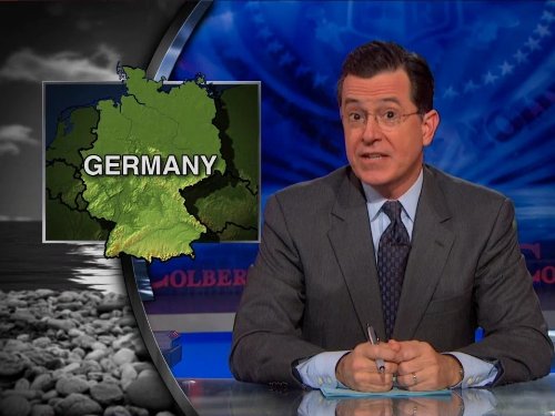 Still of Stephen Colbert in The Colbert Report (2005)