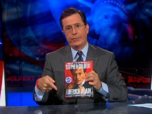 Still of Stephen Colbert in The Colbert Report (2005)