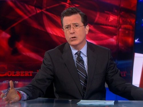 Still of Stephen Colbert in The Colbert Report (2005)