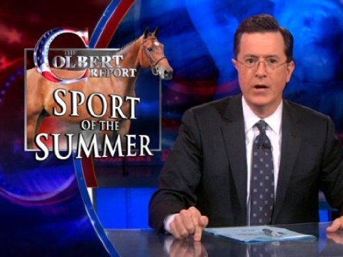 Still of Stephen Colbert in The Colbert Report (2005)