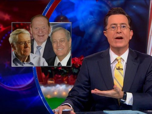 Still of Stephen Colbert in The Colbert Report (2005)