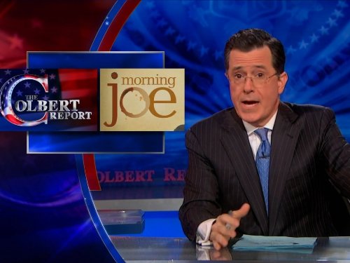 Still of Stephen Colbert in The Colbert Report (2005)