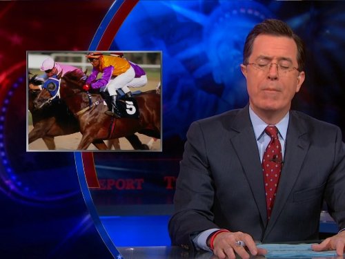 Still of Stephen Colbert in The Colbert Report (2005)