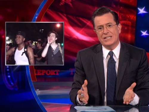 Still of Stephen Colbert in The Colbert Report (2005)