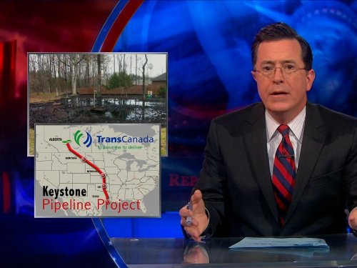 Still of Stephen Colbert in The Colbert Report (2005)