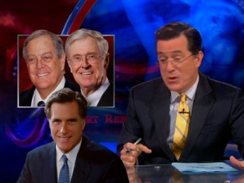 Still of Stephen Colbert in The Colbert Report (2005)