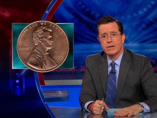 Still of Stephen Colbert in The Colbert Report (2005)