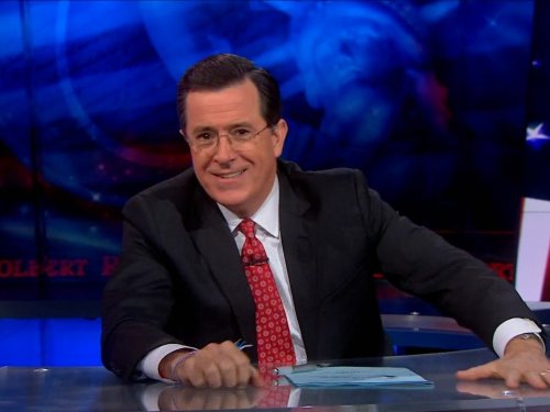 Still of Stephen Colbert in The Colbert Report (2005)