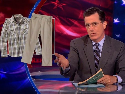 Still of Stephen Colbert in The Colbert Report (2005)