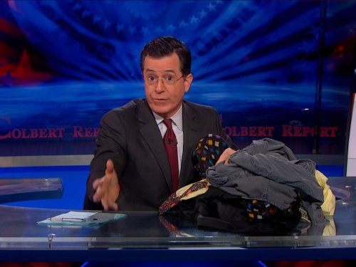 Still of Stephen Colbert in The Colbert Report (2005)