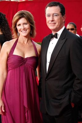 Stephen Colbert and Evelyn McGee at event of The 61st Primetime Emmy Awards (2009)