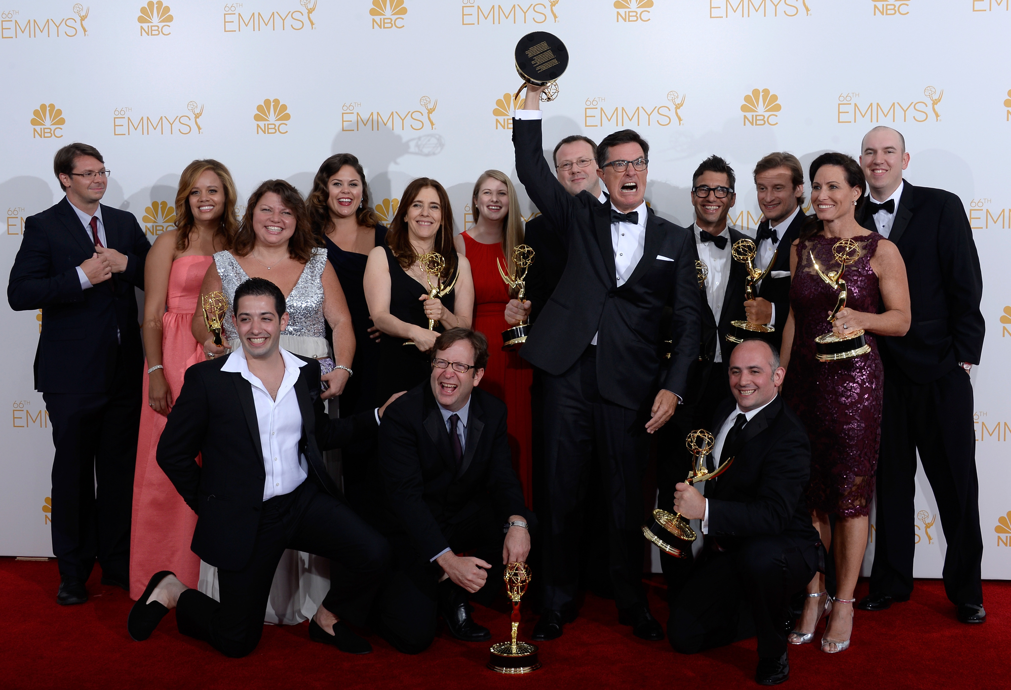 Stephen Colbert at event of The 66th Primetime Emmy Awards (2014)