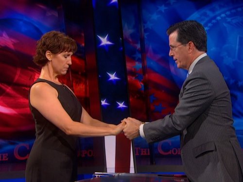 Still of Stephen Colbert in The Colbert Report (2005)