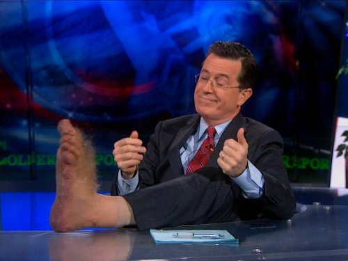 Still of Stephen Colbert in The Colbert Report (2005)