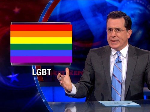 Still of Stephen Colbert in The Colbert Report (2005)